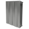 Радиатор биметаллический секционный Royal Thermo PianoForte Silver Satin 500 - 6 секции (RTPFSS50006)
